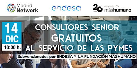 Imagen principal de Consultores Senior Gratuitos al Servicio de las Pymes