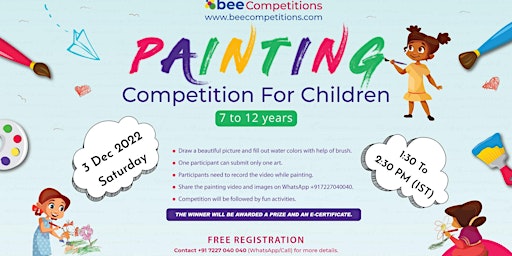 Painting Competition For Children