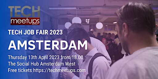 Imagen principal de Amsterdam Tech Job Fair 2023