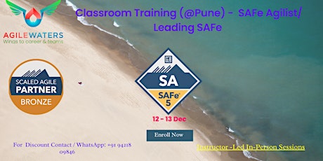 Classroom training -  SAFe 5.1 Agilist (Leading SAFe)