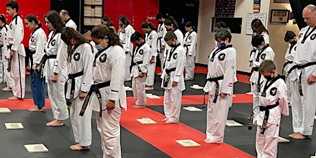 Taekwondo self-defense class