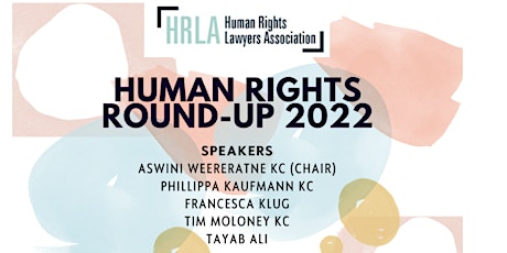 Imagem principal do evento Human Rights Round-Up 2022