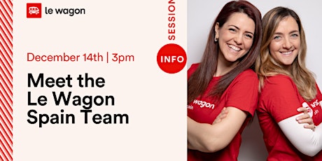 Info Session - Meet the Le Wagon Spain Team