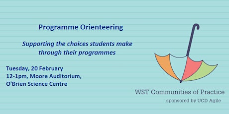 Programme Orienteering - Supporting the choices students make through their programmes primary image
