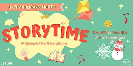 Storytime: Happy Holidays! Month - Winter Wonderland primary image