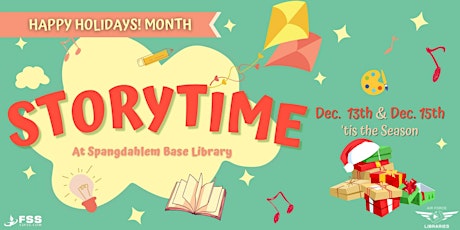 Storytime: Happy Holidays! Month - 'tis the Season primary image