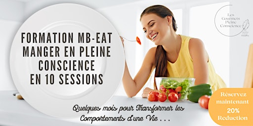 MB-EAT Manger en Pleine Conscience en 10 Sessions. EarlyBird
