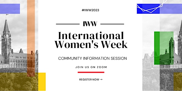 International Women's Week 2023 - Community Information Session