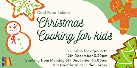 Christmas cooking workshop for kids