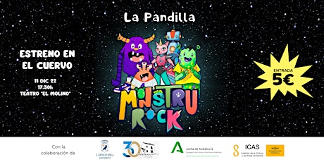 La Pandilla Monstrurock - Estreno en El Cuervo (Sevilla)