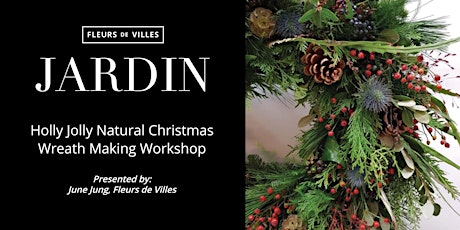 Holly Jolly Natural Christmas Wreath Making Workshop