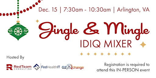 Jingle & Mingle IDIQ Mixer