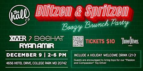 Blitzen & Spritzen - Boozy Brunch Party at The Hall CP
