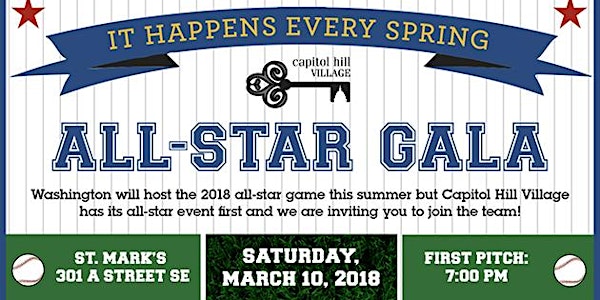 Batter up for All Star Fun at the 2018 CHV Gala!