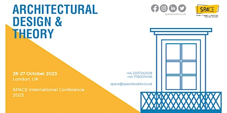 SPACE International Conference: Architectural Design and Theory