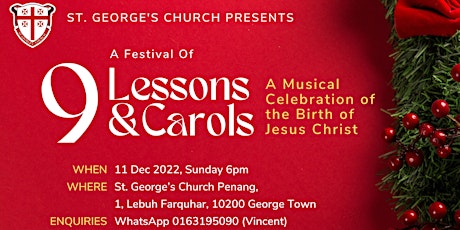 Festival of 9 Lessons & Carols