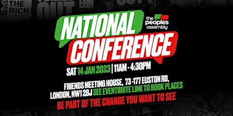 Immagine principale di People's Assembly National Conference 
