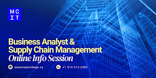 Business Analyst and Supply Chain Management Online Info Session