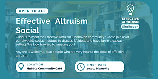Effective Altruism Social Eindhoven