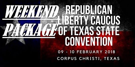 RLCTX Con. Weekend Package primary image