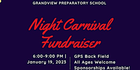 2023 Grandview Night Carnival Fundraiser