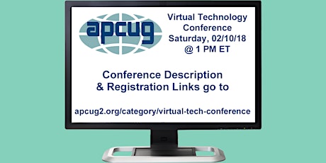 APCUG's 2018 Winter Virtual Technology Conference