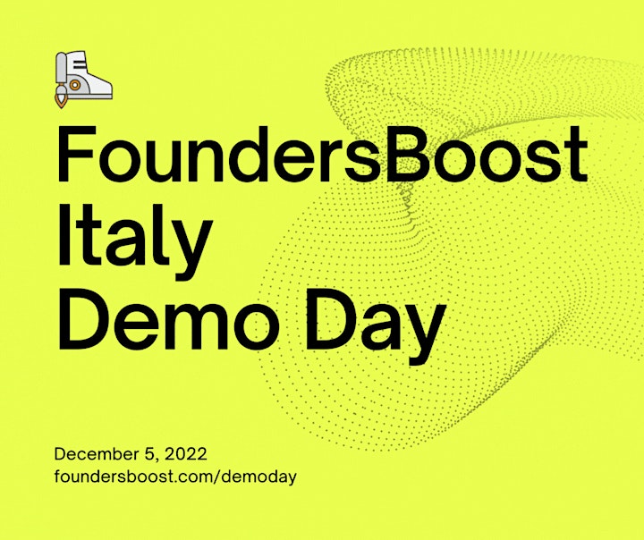 FoundersBoost Fall 2022 Italy Demo Day -- December 5, 2022 image