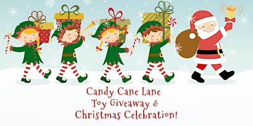 Hollywood Candy Cane Lane Toy Giveaway & Christmas Celebration