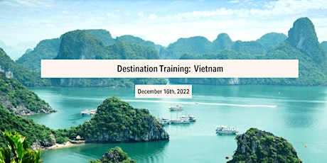 Vietnam Destination Training | Fora