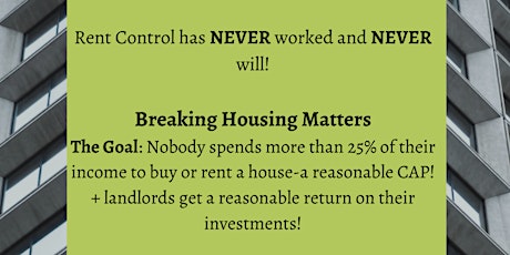 Breaking Housing Matters Focus Group 12/13