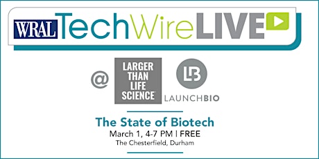WRAL TechWire Live: The State of Biotech primary image