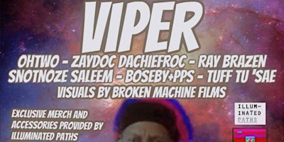 Viper PERFORMING LIVE IN GAINESVILLE, FLORIDA VAPORWAVE SHOWCASE@THE BAZAR! primary image
