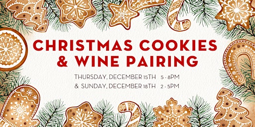 Christmas Cookies and Wine Pairing