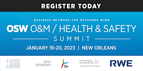 OSW O&M Health & Safety Summit