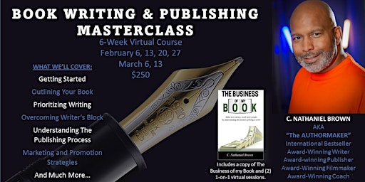 Book Writing & Publishing Masterclass