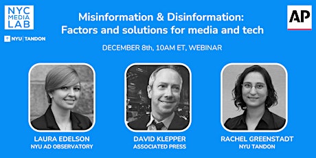 Misinformation & Disinformation: Factors and solutions for media and tech