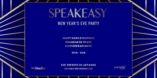 Speakeasy New Year's Eve Party