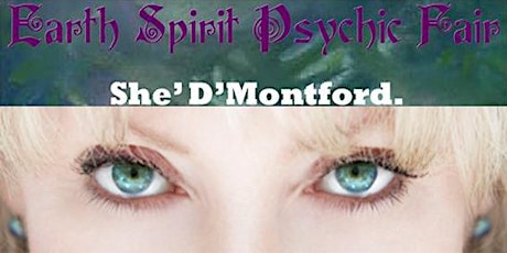 Shé D'Montford appearing at Earth Spirit Orange Psychic Fair