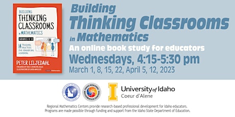 BOOK STUDY: Building Thinking Classrooms in Mathematics primary image