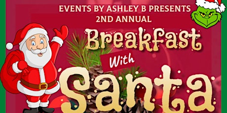 Breakfast with Santa featuring the Grinch