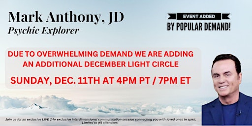 Mark Anthony December Light Circle #3