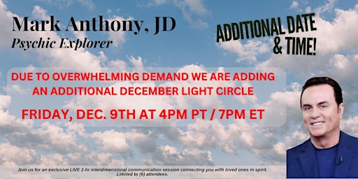 Mark Anthony, JD - December Light Circle #2