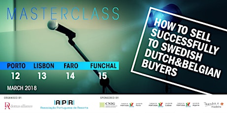 Imagem principal de How to Sell Successfully to Swedish, Dutch & Belgian Buyers (PORTO)