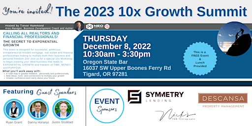 The 2023 "10x" GROWTH SUMMIT