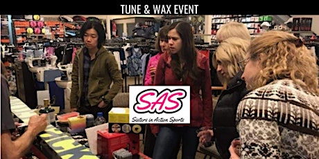 Imagem principal do evento SAS Wax & Tune for skiers and snowboarders with Sturtevant's