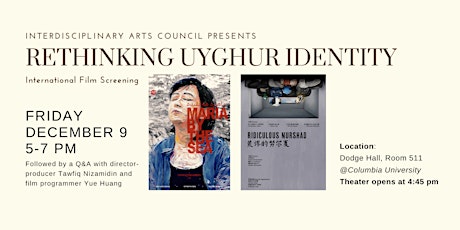 Uyghur Shorts - Film Screening and Q&A