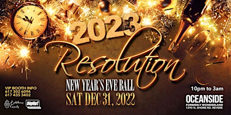 RESOLUTION New Year's Eve Ball at Oceanside