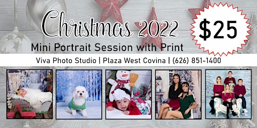 Christmas  Photo Session at Plaza West Covina