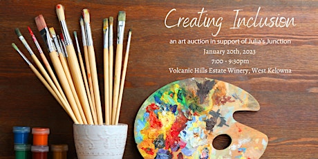 Creating Inclusion - an art auction in support of Julia's Junction