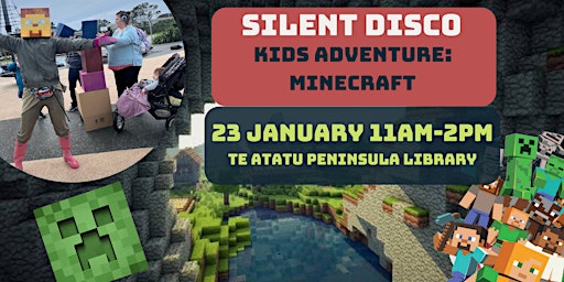 Silent Disco Kids Adventure: Minecraft Edition with Papaya Stories